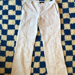 Banana Republic “Martin Cut” Linen Pants